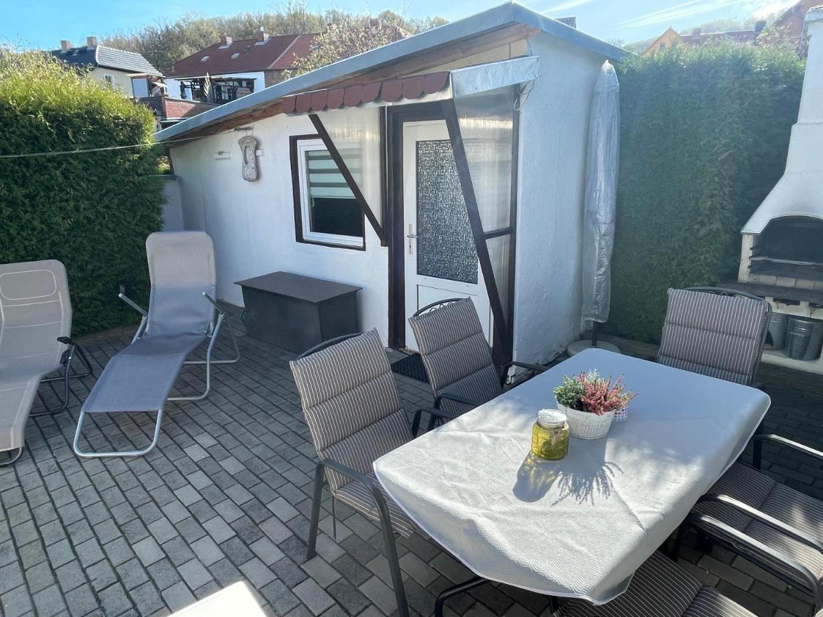 Christels Ferienwohnung 1 In Thale Mit Sonnenterrasse Und Grill Eksteriør bilde