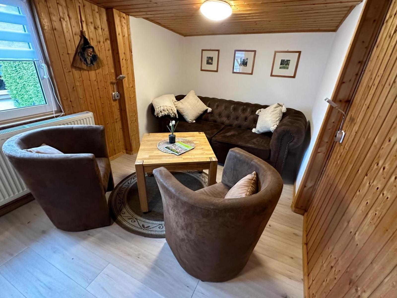Christels Ferienwohnung 1 In Thale Mit Sonnenterrasse Und Grill Eksteriør bilde