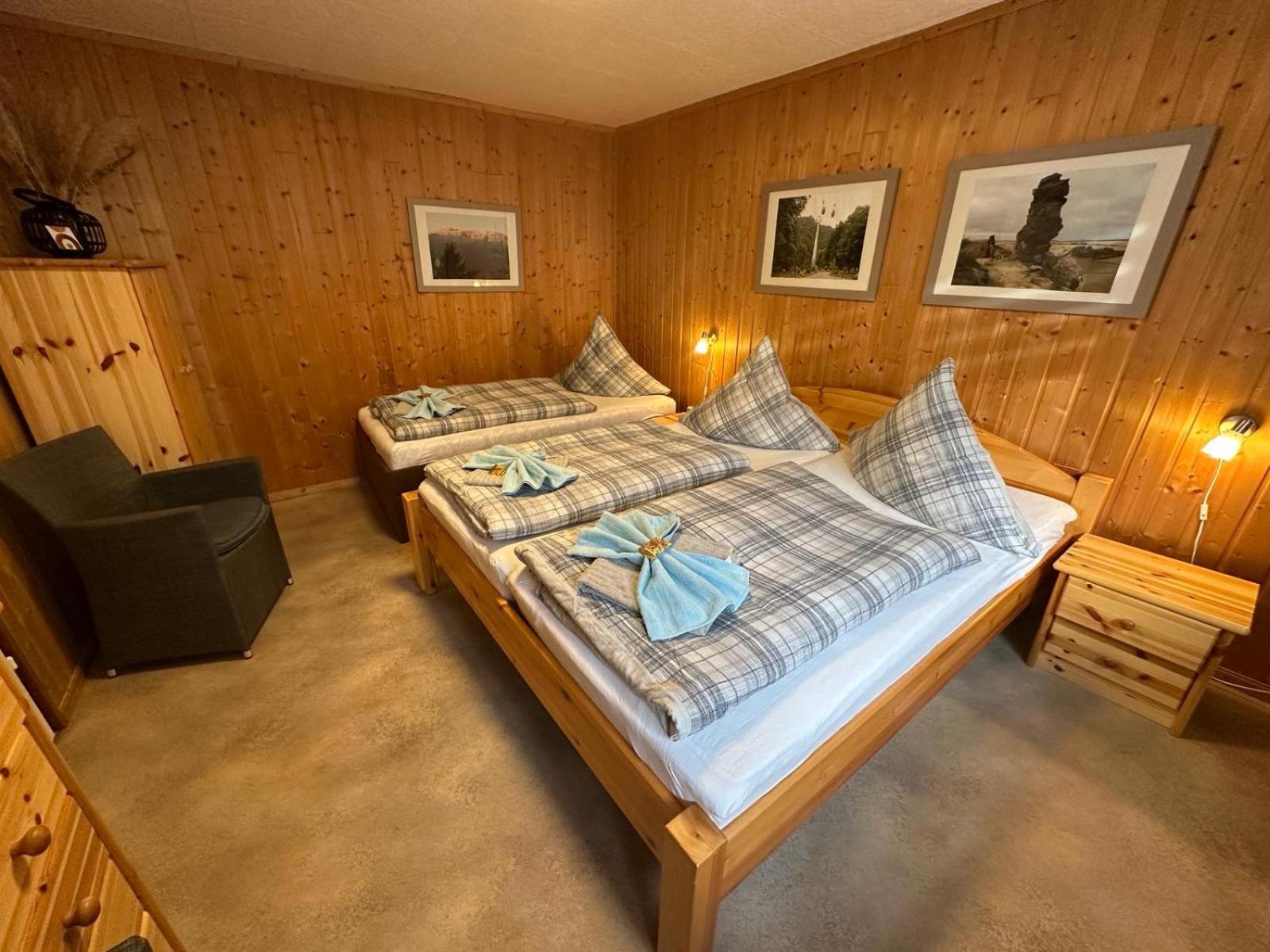 Christels Ferienwohnung 1 In Thale Mit Sonnenterrasse Und Grill Eksteriør bilde
