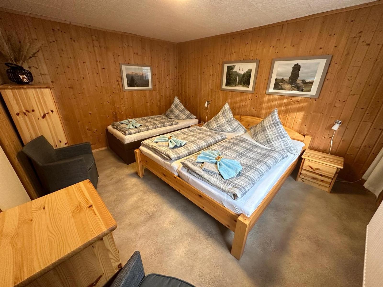 Christels Ferienwohnung 1 In Thale Mit Sonnenterrasse Und Grill Eksteriør bilde